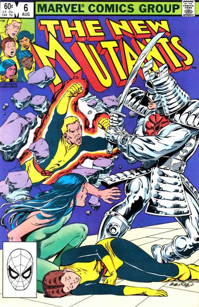 The New Mutants 1983 #6 Direct ed. - 3.5 - $2.75