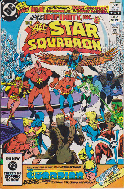 All-Star Squadron 1981 #25 Direct ed. - 4.0 - $6.00