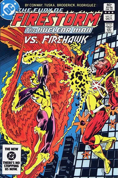 The Fury of Firestorm 1982 #17 Direct ed. - back issue - $2.75