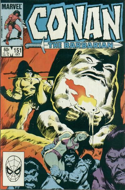 Conan the Barbarian 1970 #151 Direct ed. - 4.5 - $2.75
