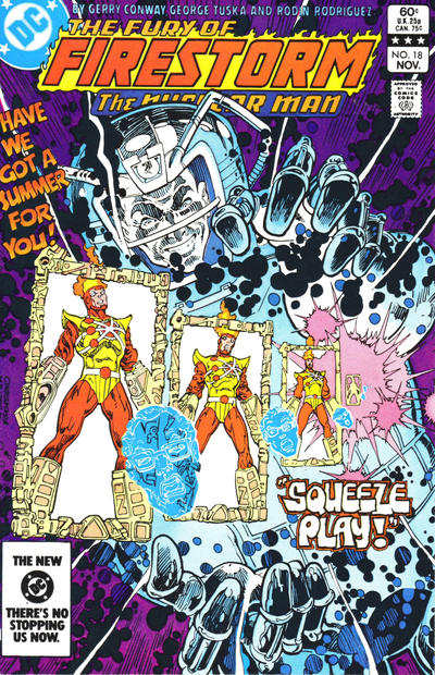 The Fury of Firestorm 1982 #18 Direct ed. - back issue - $2.50