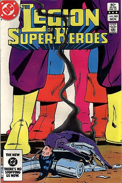 The Legion of Super-Heroes 1980 #305 Direct ed. - back issue - $2.50