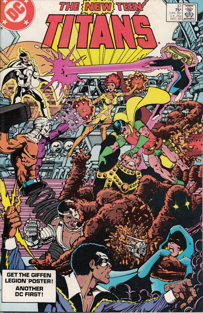 The New Teen Titans 1980 #37 Direct ed. - back issue - $2.00