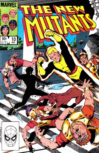 The New Mutants 1983 #10 Direct ed. - 8.5 - $7.00