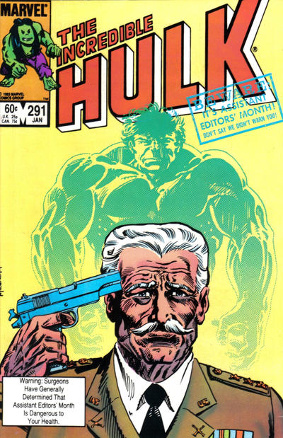 The Incredible Hulk 1968 #291 Direct ed. - 7.5 - $4.75
