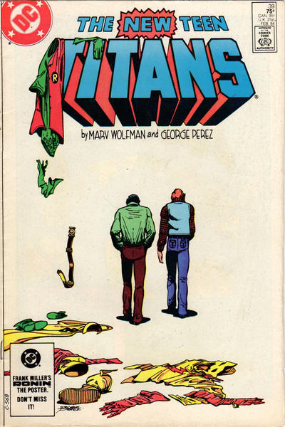 The New Teen Titans 1980 #39 Direct ed. - back issue - $2.75
