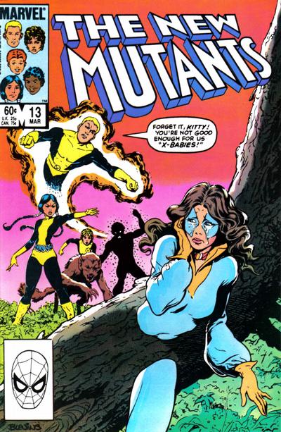 The New Mutants 1983 #13 Direct ed. - 7.0 - $3.00