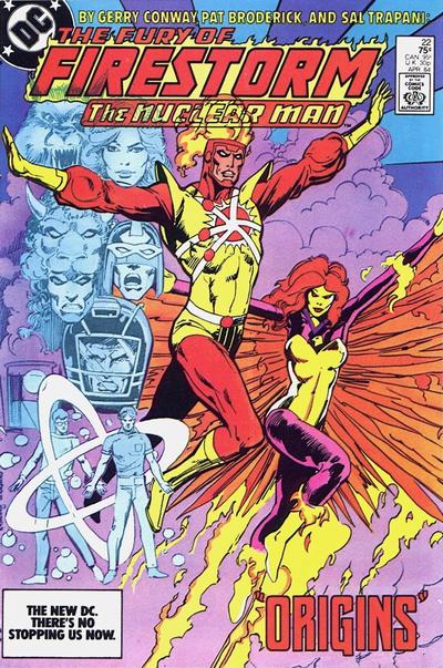 The Fury of Firestorm 1982 #22 Direct ed. - back issue - $2.50
