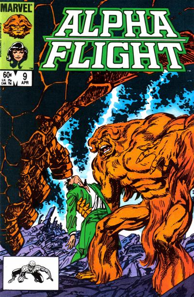 Alpha Flight 1983 #9 Direct ed. - back issue - $3.25