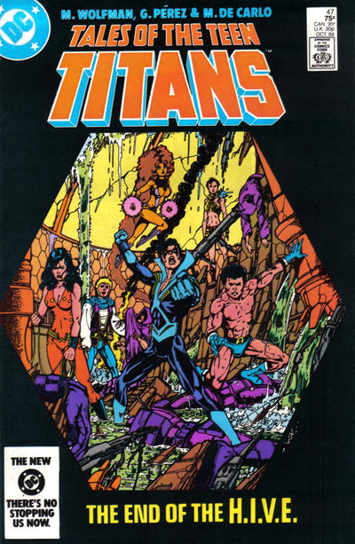 Tales of the Teen Titans 1984 #47 Direct ed. - back issue - $1.50
