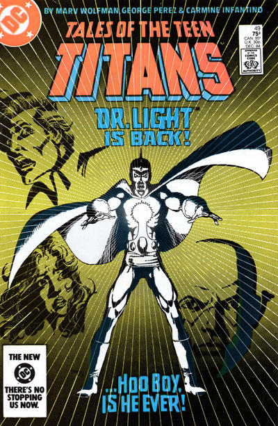 Tales of the Teen Titans 1984 #49 Direct ed. - back issue - $2.25
