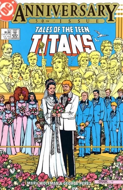 Tales of the Teen Titans 1984 #50 Direct ed. - back issue - $2.25