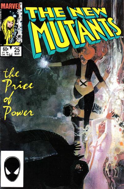 The New Mutants 1983 #25 Direct ed. - 8.0 - $17.00