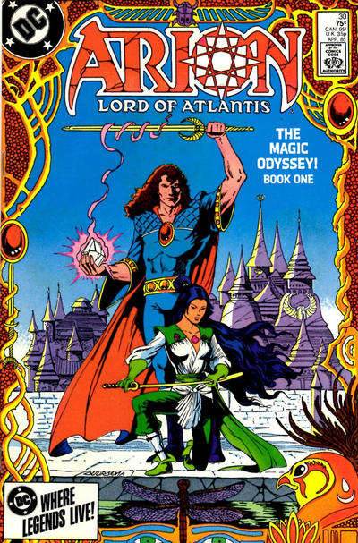 Arion, Lord of Atlantis 1982 #30 Direct ed. - back issue - $2.25