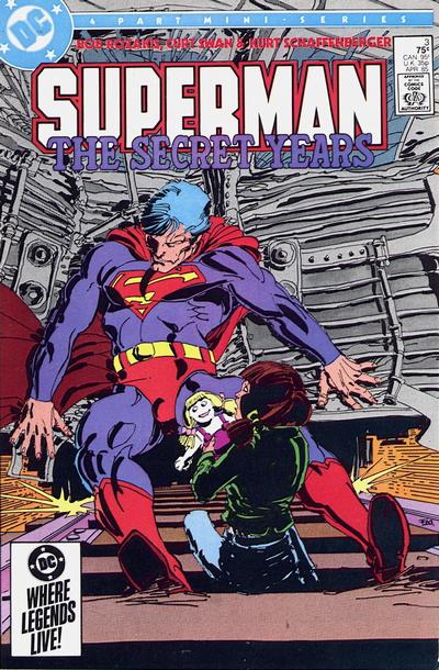 Superman: The Secret Years 1985 #3 Direct ed. - back issue - $3.50