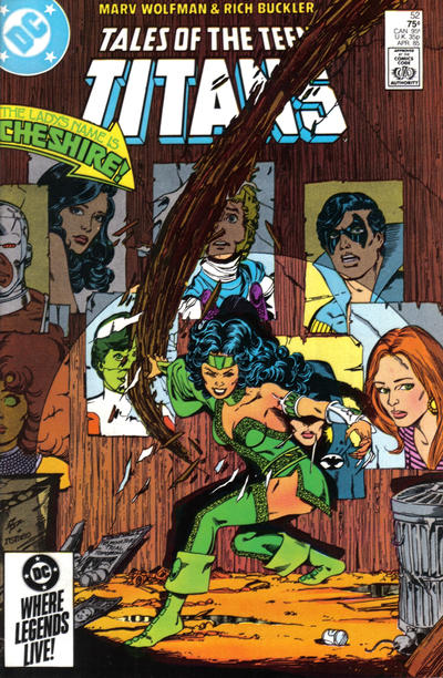 Tales of the Teen Titans 1984 #52 Direct ed. - back issue - $2.00