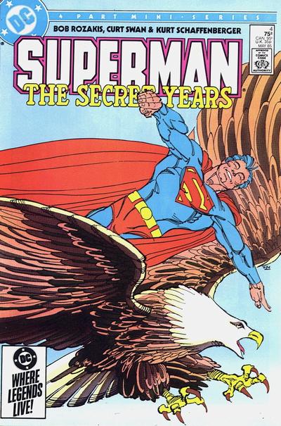 Superman: The Secret Years 1985 #4 Direct ed. - back issue - $3.50