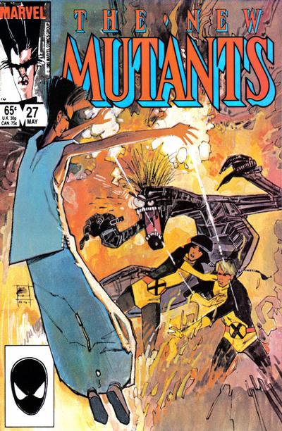 The New Mutants 1983 #27 Direct ed. - back issue - $6.50