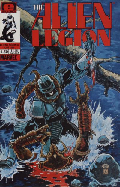 Alien Legion 1984 #8 - back issue - $1.75