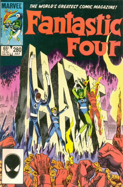 Fantastic Four 1961 #280 Direct ed. - 3.0 - $2.25