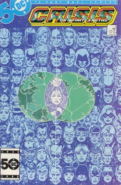 Crisis on Infinite Earths 1985 #5 Direct ed. - 8.0 - $9.00