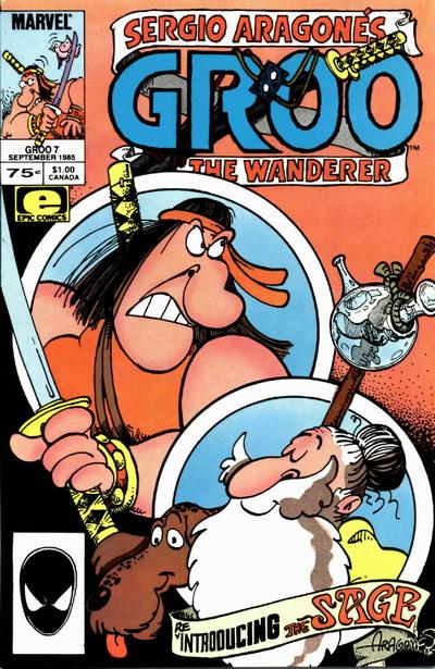 Sergio Aragonés Groo the Wanderer 1985 #7 Direct ed. - back issue - $3.50