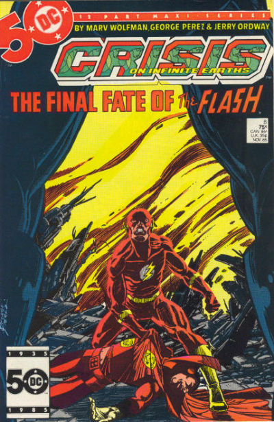Crisis on Infinite Earths 1985 #8 Direct ed. - 6.5 - $11.25