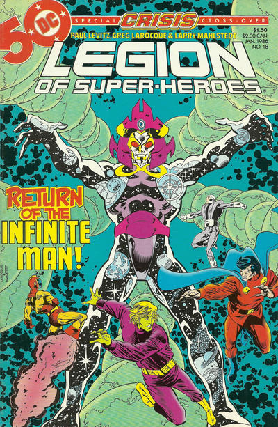 Legion of Super-Heroes 1984 #18 - back issue - $3.00