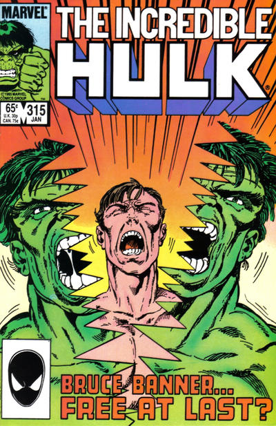The Incredible Hulk 1968 #315 Direct ed. - back issue - $5.50