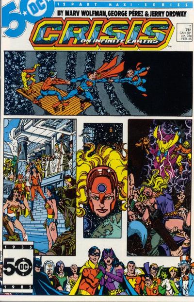Crisis on Infinite Earths 1985 #11 Direct ed. - 9.0 - $10.00