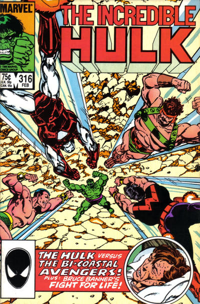 The Incredible Hulk 1968 #316 Direct ed. - back issue - $5.00