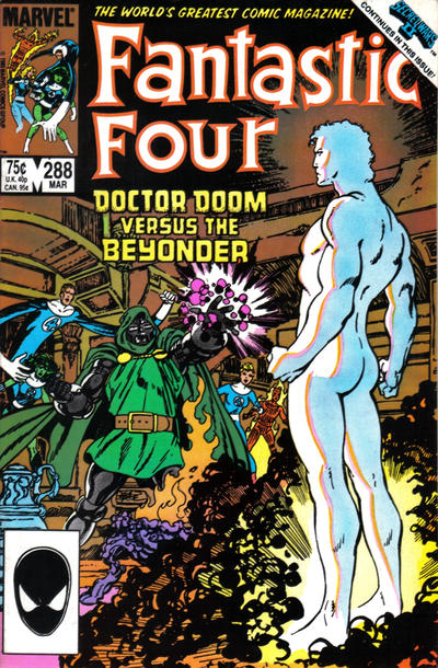 Fantastic Four 1961 #288 Direct ed. - 5.0 - $3.25