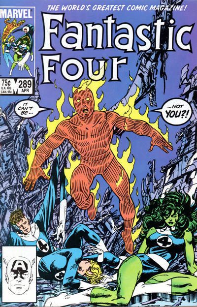 Fantastic Four 1961 #289 Direct ed. - back issue - $5.50