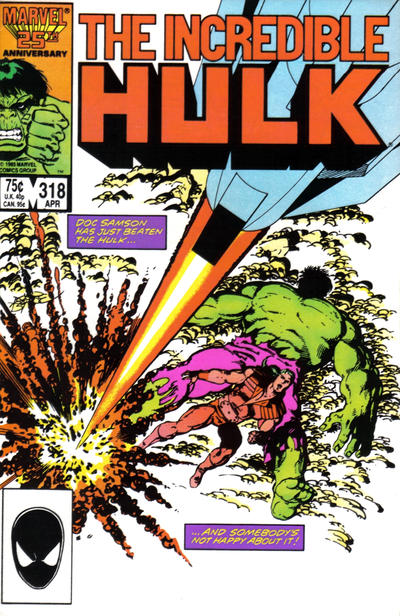 The Incredible Hulk 1968 #318 Direct ed. - back issue - $3.75