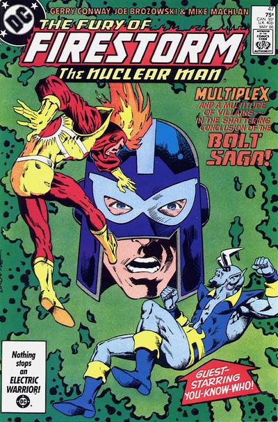 The Fury of Firestorm 1982 #47 Direct ed. - back issue - $3.50