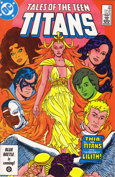 Tales of the Teen Titans 1984 #66 Direct ed. - back issue - $2.00