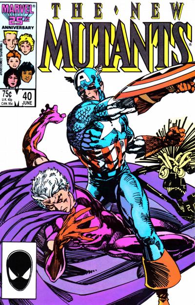 The New Mutants 1983 #40 Direct ed. - back issue - $4.75