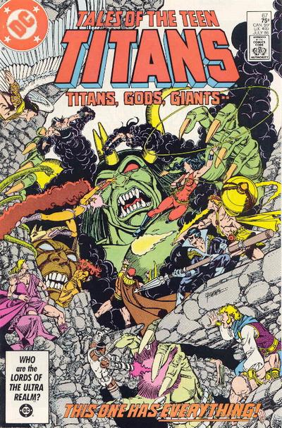 Tales of the Teen Titans 1984 #67 Direct ed. - back issue - $1.75