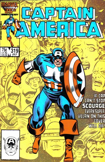 Captain America 1968 #319 Direct ed. - back issue - $5.50