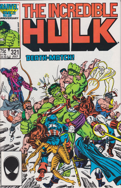 The Incredible Hulk 1968 #321 Direct ed. - back issue - $5.00