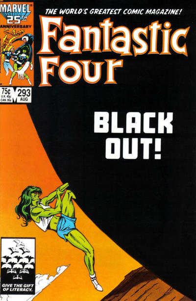 Fantastic Four 1961 #293 Direct ed. - back issue - $2.25