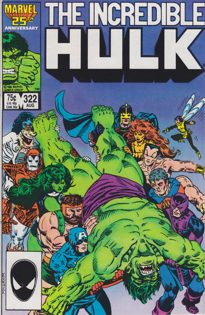 The Incredible Hulk 1968 #322 Direct ed. - 7.0 - $4.00
