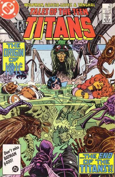 Tales of the Teen Titans 1984 #70 Direct ed. - back issue - $2.00