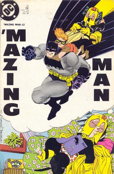 'Mazing Man 1986 #12 - 5.0 - $3.50