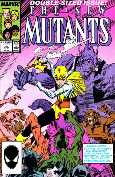 The New Mutants 1983 #50 Direct ed. - back issue - $4.75