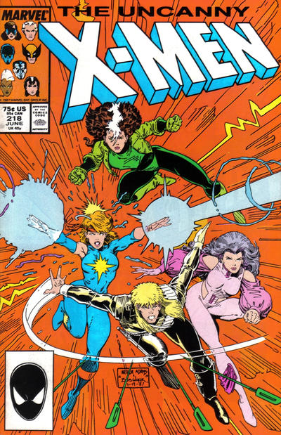 The Uncanny X-Men 1981 #218 Direct ed. - 6.5 - $6.50