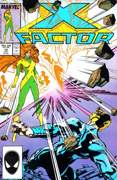 X-Factor 1986 #18 Direct ed. - back issue - $2.75