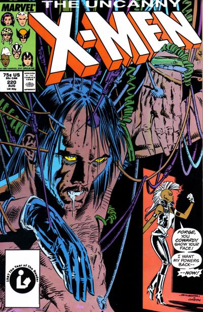The Uncanny X-Men 1981 #220 Direct ed. - 8.0 - $8.00