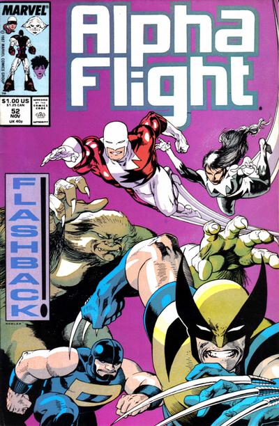 Alpha Flight 1983 #52 - back issue - $3.75