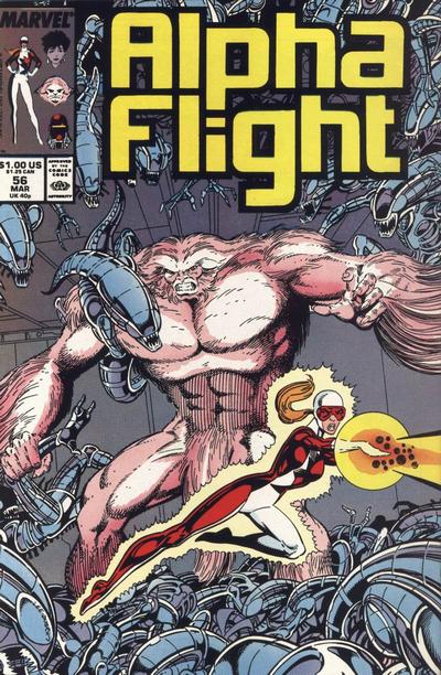 Alpha Flight 1983 #56 - back issue - $3.75